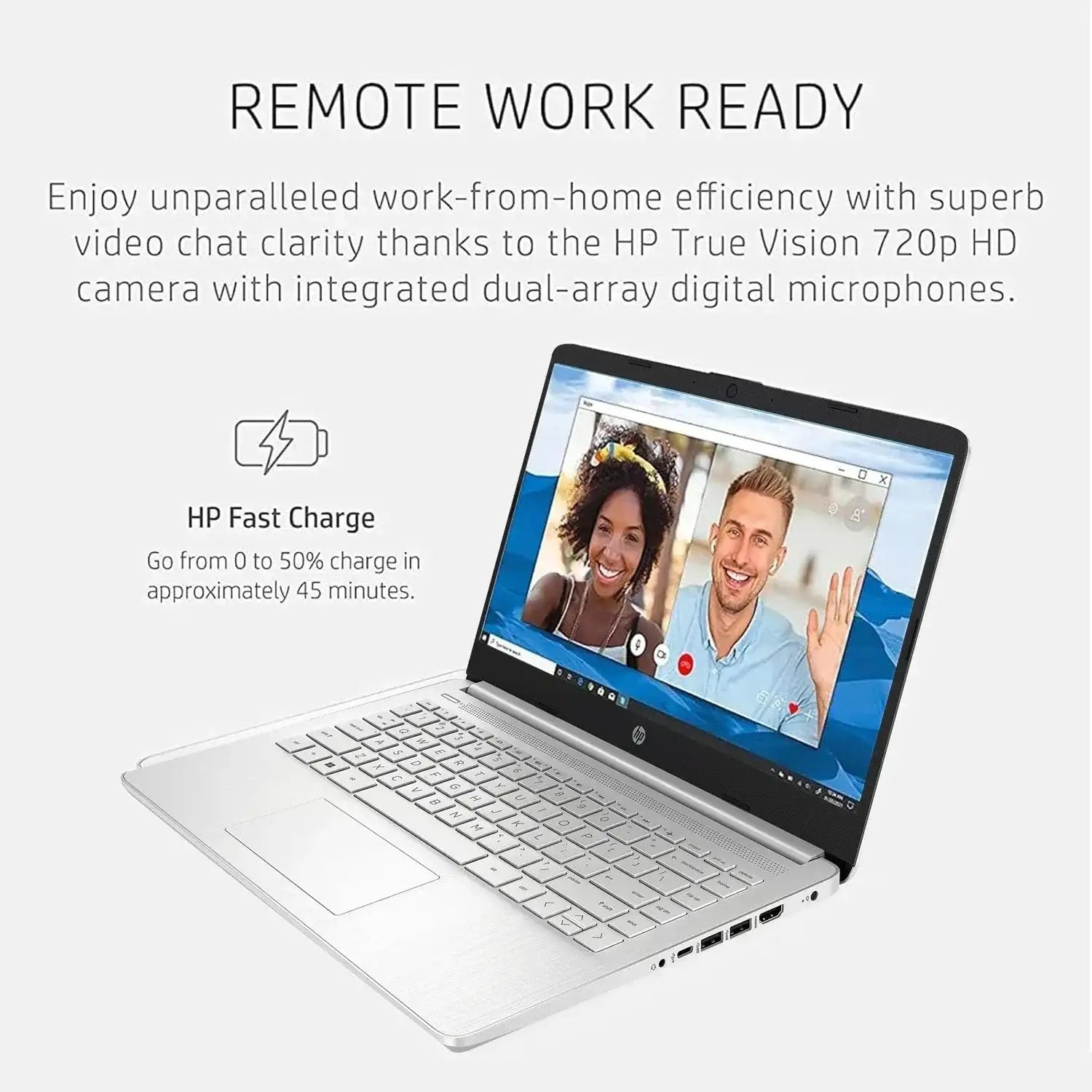 HP 14" Business Laptop – Intel Celeron N4120, Up to 16GB RAM, 384GB Storage, Office 365 (1 Year) - TechTastic Treasures