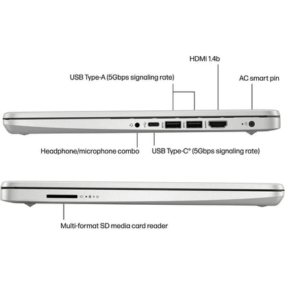 HP 14" Business Laptop – Intel Celeron N4120, Up to 16GB RAM, 384GB Storage, Office 365 (1 Year) - TechTastic Treasures