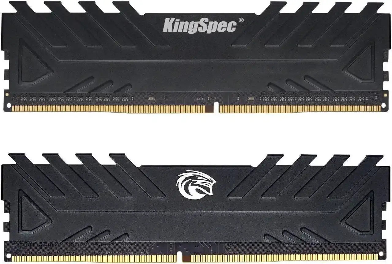 KingSpec DDR4 32GB (2x16GB) 3200MHz UDIMM Desktop Memory – Red or Black - TechTastic Treasures