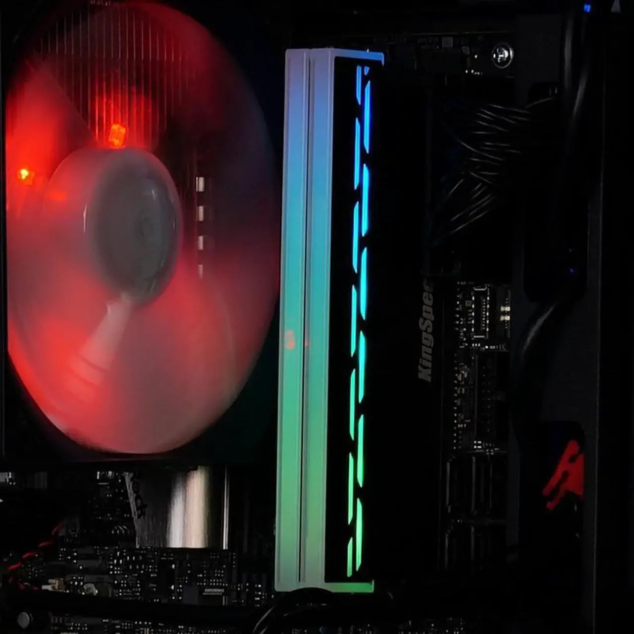 KingSpec 16GB DDR4 RGB RAM – 3600MHz UDIMM | Gaming Desktop Memory - TechTastic Treasures