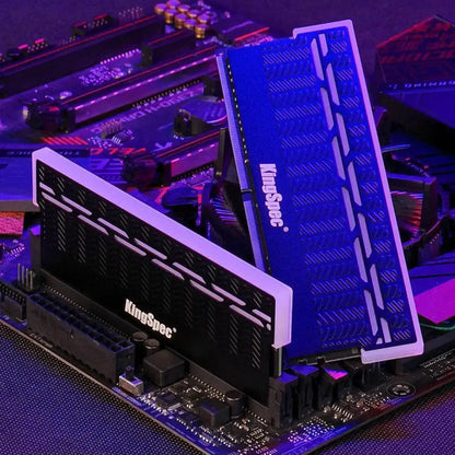 KingSpec 16GB DDR4 RGB RAM – 3600MHz UDIMM | Gaming Desktop Memory - TechTastic Treasures