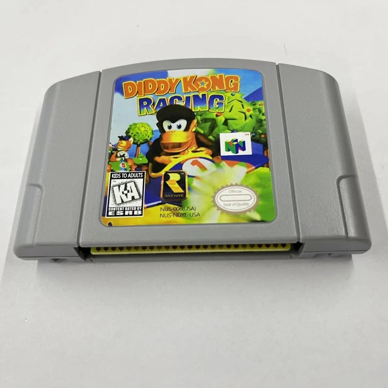 Diddy Kong Racing N64 Game Cartridge USA Version – English NTSC-U for Nintendo 64 Console