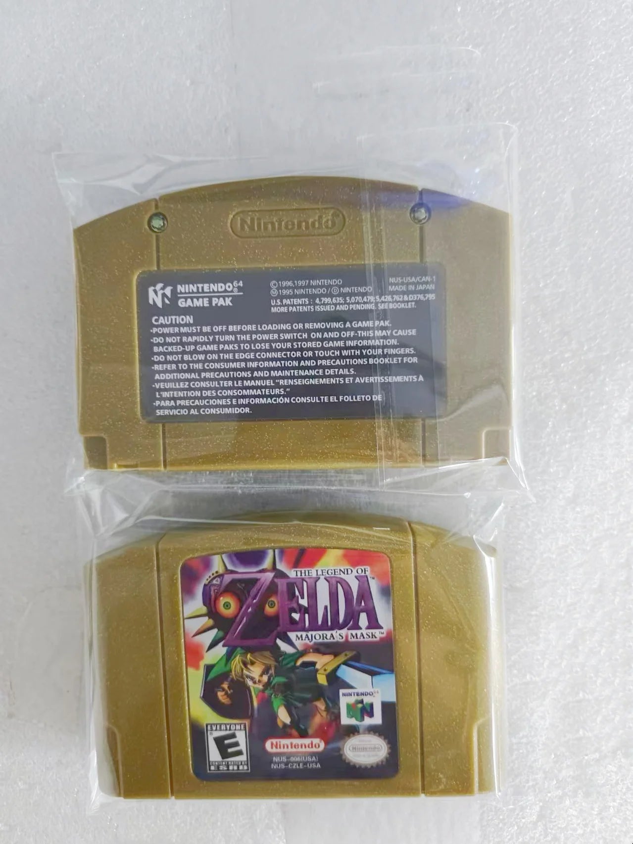 Zelda Majora’s Mask N64 Game Cartridge USA Version – English NTSC-U Retro Nintendo 64 Adventure Game