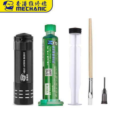 MECHANIC Green UV Solder Mask | PCB BGA Repair Insulating Ink