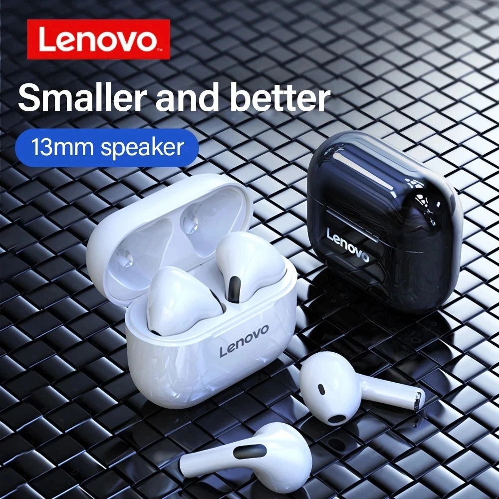 Lenovo LP40 TWS Wireless Earbuds | Bluetooth Touch Control Headphones