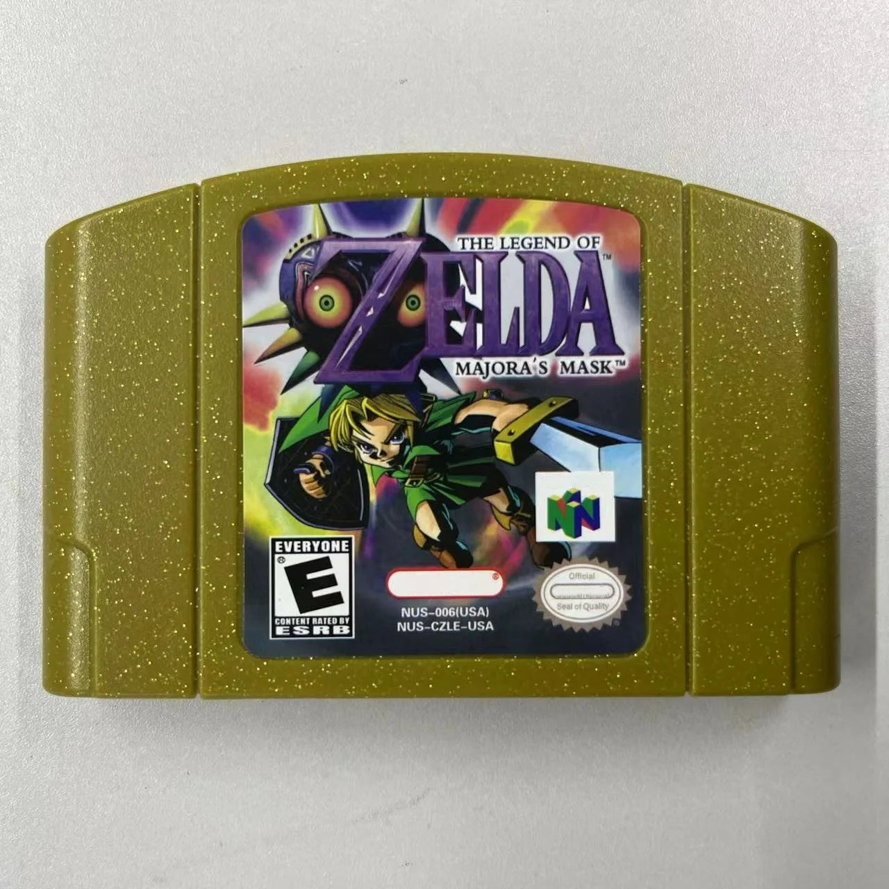 Zelda Majora’s Mask N64 Game Cartridge USA Version – English NTSC-U Retro Nintendo 64 Adventure Game
