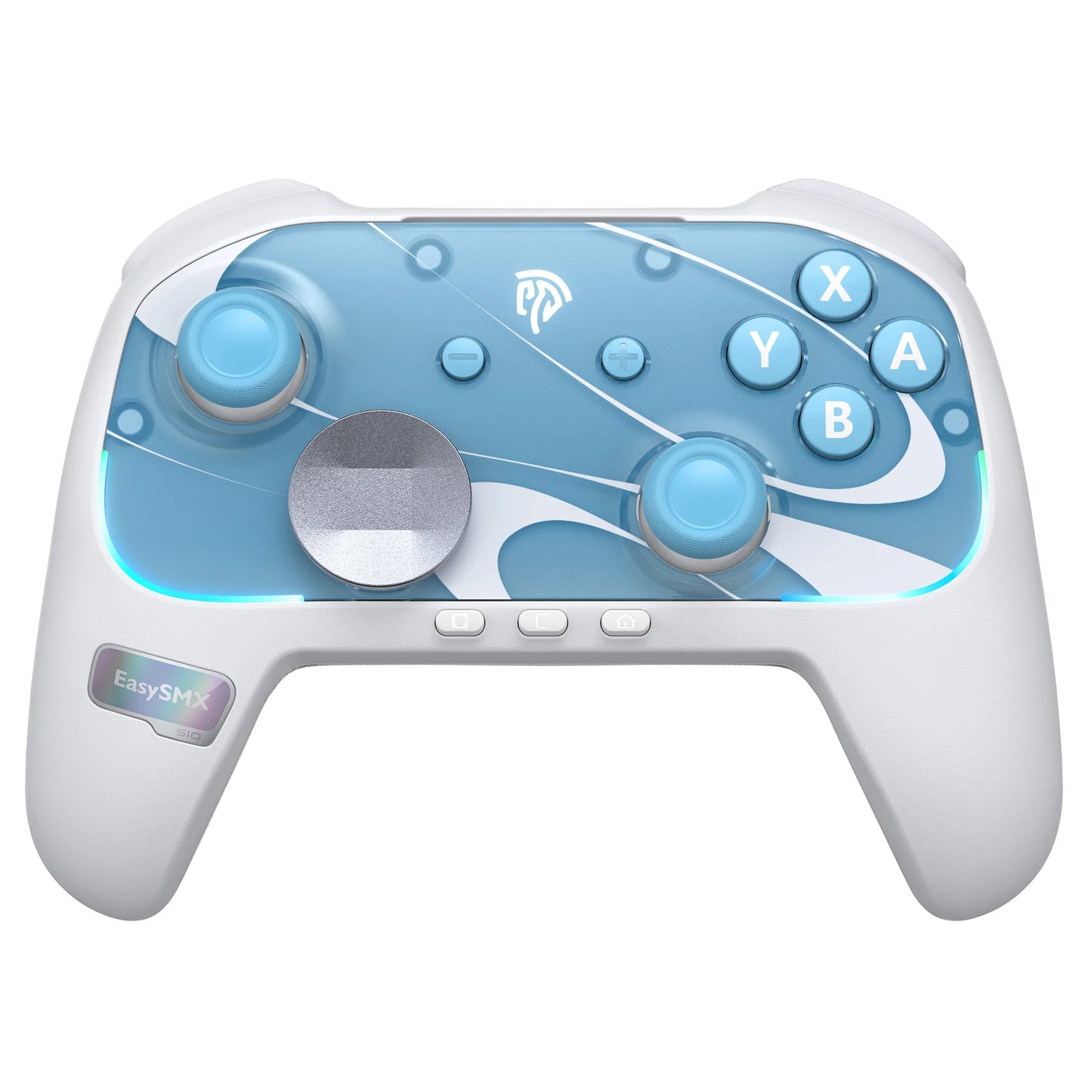 EasySMX S10 Controller with TMR Joystick – Switch & PC Gamepad with Back Buttons, Wake-Up & DIY Faceplate
