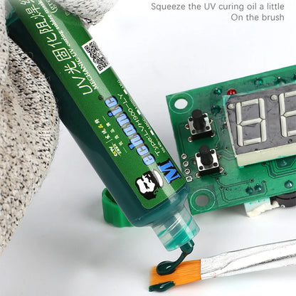 MECHANIC Green UV Solder Mask | PCB BGA Repair Insulating Ink