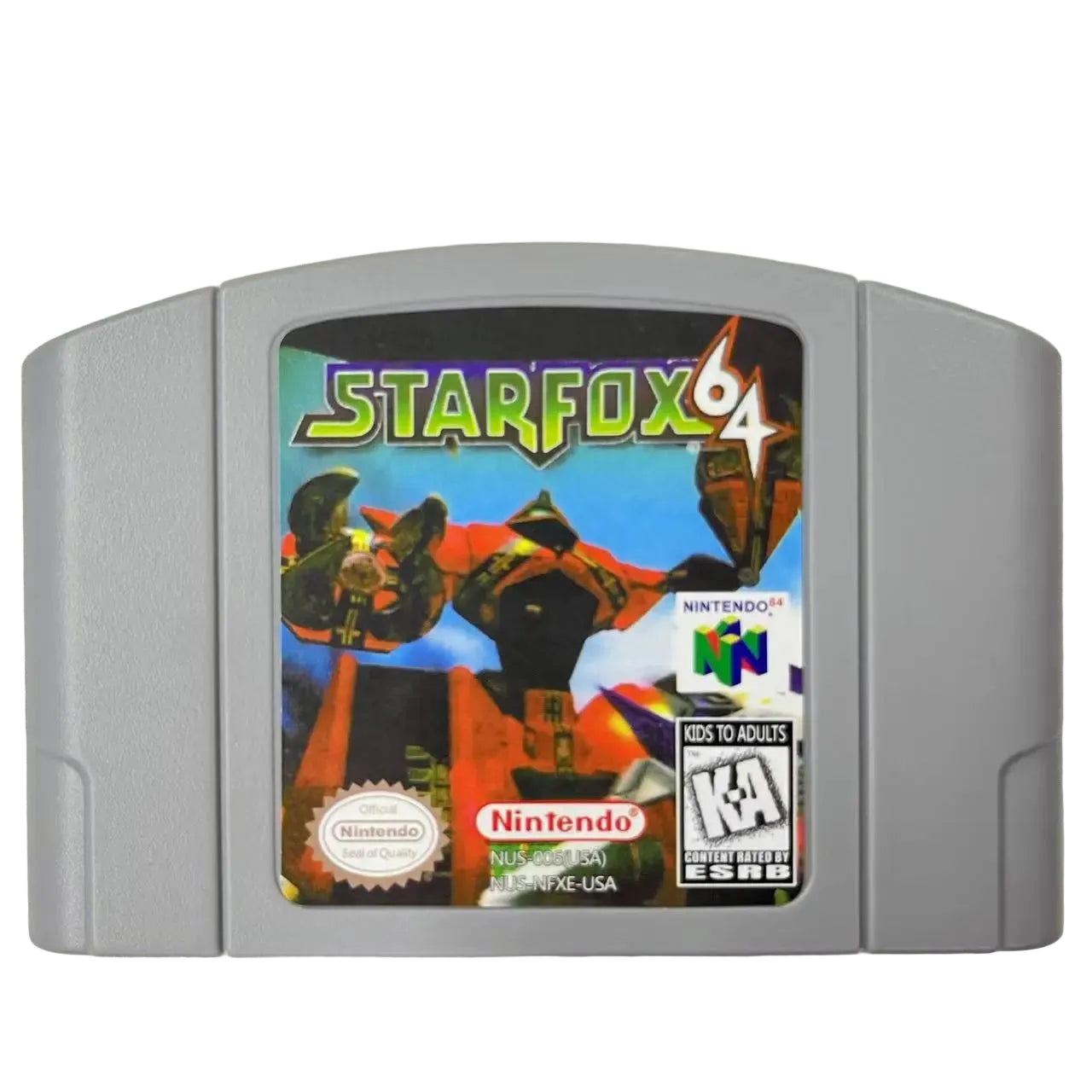 Star Fox 64 N64 Game Cartridge USA Version – English NTSC-U Retro Nintendo 64 Space Shooter Game