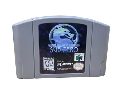 Mortal Kombat Mythologies Sub-Zero N64 Game Cartridge USA Version – English NTSC-U Retro Nintendo 64 Game