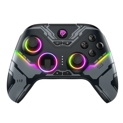 EasySMX X15 Wireless Controller with Hall Effect Joysticks – PC & Switch Gamepad 2.4GHz Bluetooth with Back Buttons