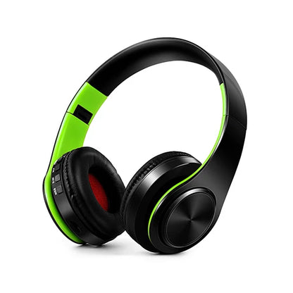 HiFi Stereo Bluetooth Headphones with FM Radio & SD Card – Wireless Music Headset with Mic for iPhone, Samsung, Xiaomi & Tablets