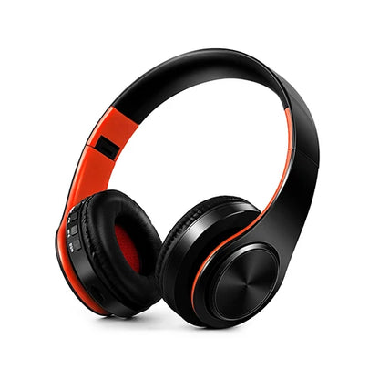 HiFi Stereo Bluetooth Headphones with FM Radio & SD Card – Wireless Music Headset with Mic for iPhone, Samsung, Xiaomi & Tablets