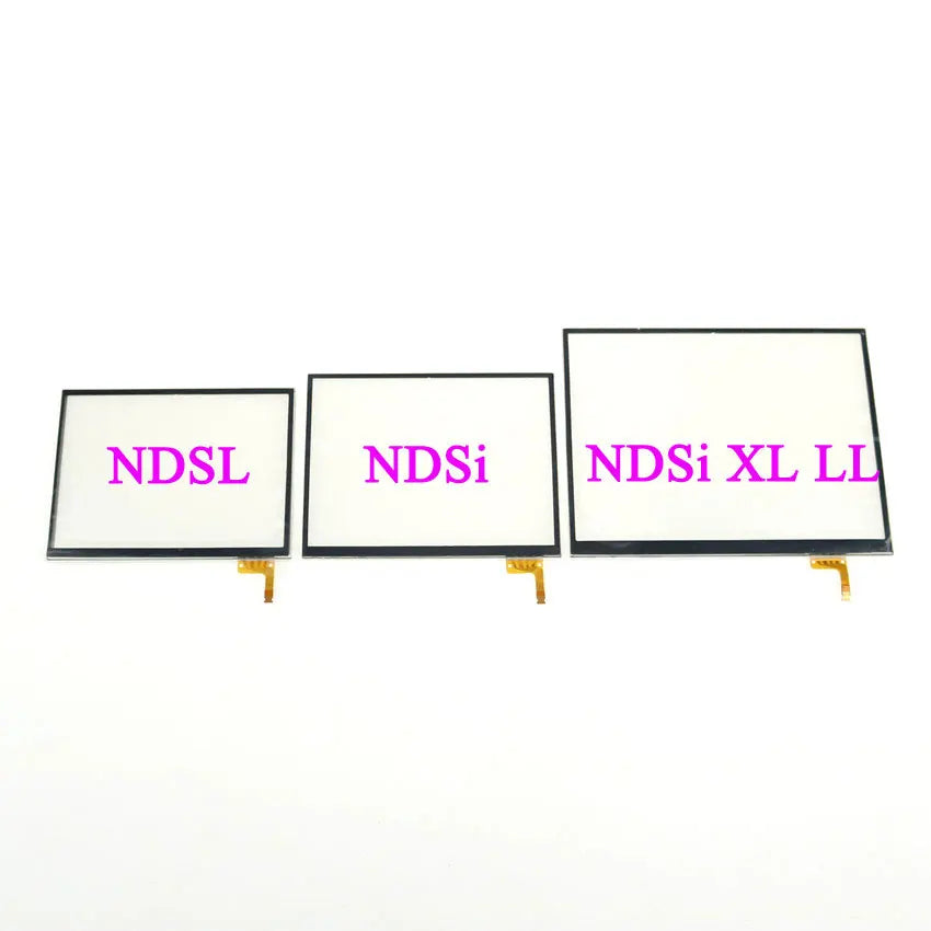 YuXi Touch Screen Digitizer Replacement for DS Lite DSL NDSL DSi & New 3DS XL LL – Glass Panel Repair Part