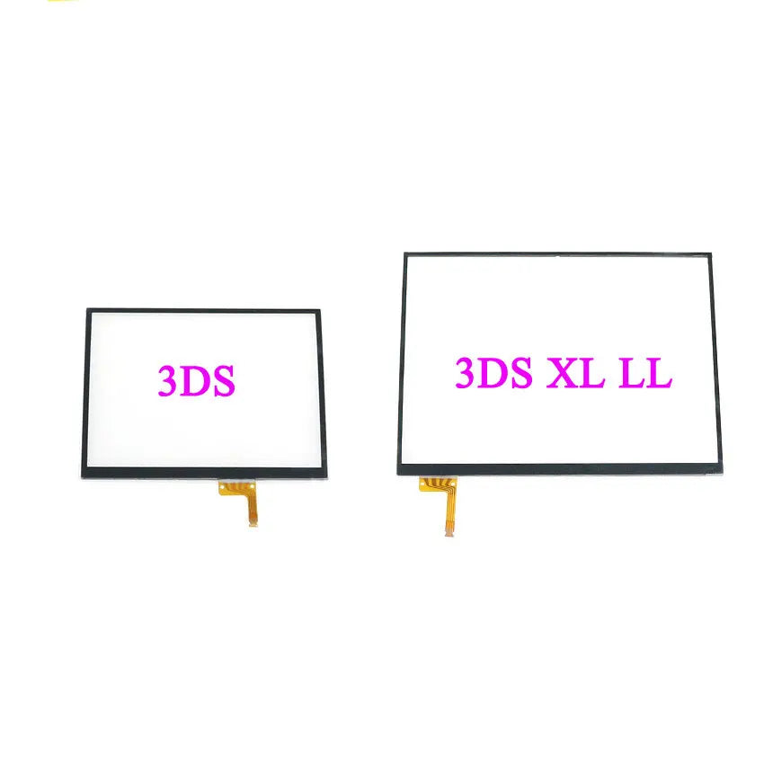 YuXi Touch Screen Digitizer Replacement for DS Lite DSL NDSL DSi & New 3DS XL LL – Glass Panel Repair Part