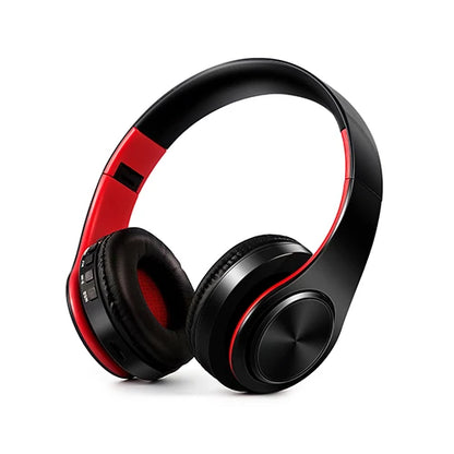 HiFi Stereo Bluetooth Headphones with FM Radio & SD Card – Wireless Music Headset with Mic for iPhone, Samsung, Xiaomi & Tablets