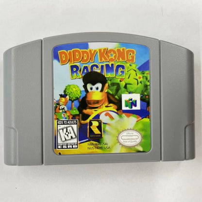 Diddy Kong Racing N64 Game Cartridge USA Version – English NTSC-U for Nintendo 64 Console
