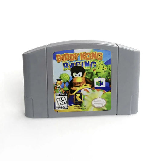 Diddy Kong Racing N64 Game Cartridge USA Version – English NTSC-U for Nintendo 64 Console