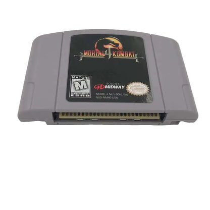 Mortal Kombat 4 N64 Game Cartridge USA Version – English NTSC-U Retro Nintendo 64 Fighting Game