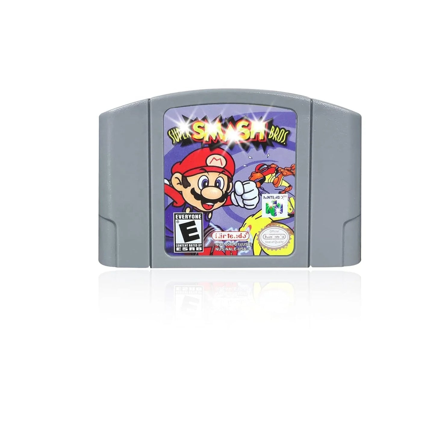 Super Smash Bros N64 Game Cartridge USA Version – English NTSC-U Retro Nintendo 64 Fighting Game