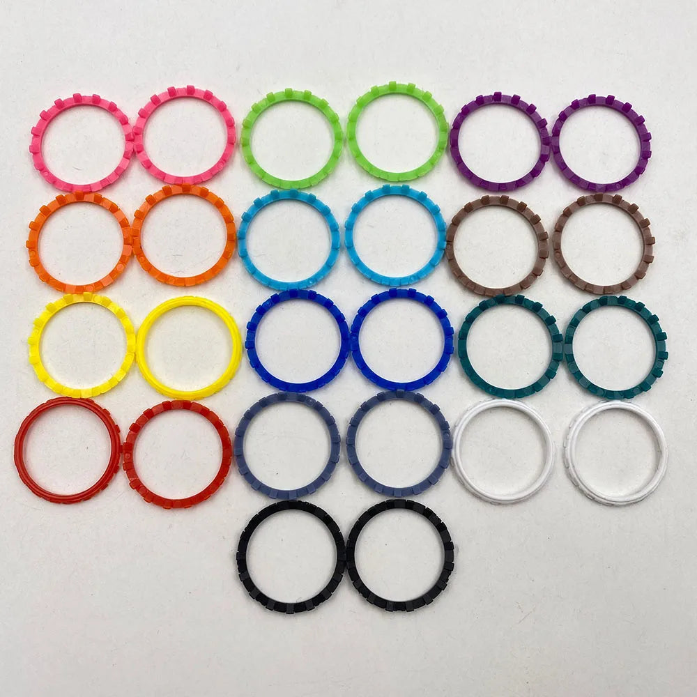 Analog Accent Thumbstick Rings for PS5 Controller (1–5 Pairs)