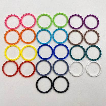 Analog Accent Thumbstick Rings for PS5 Controller (1–5 Pairs)
