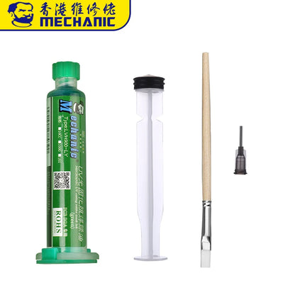 MECHANIC Green UV Solder Mask | PCB BGA Repair Insulating Ink