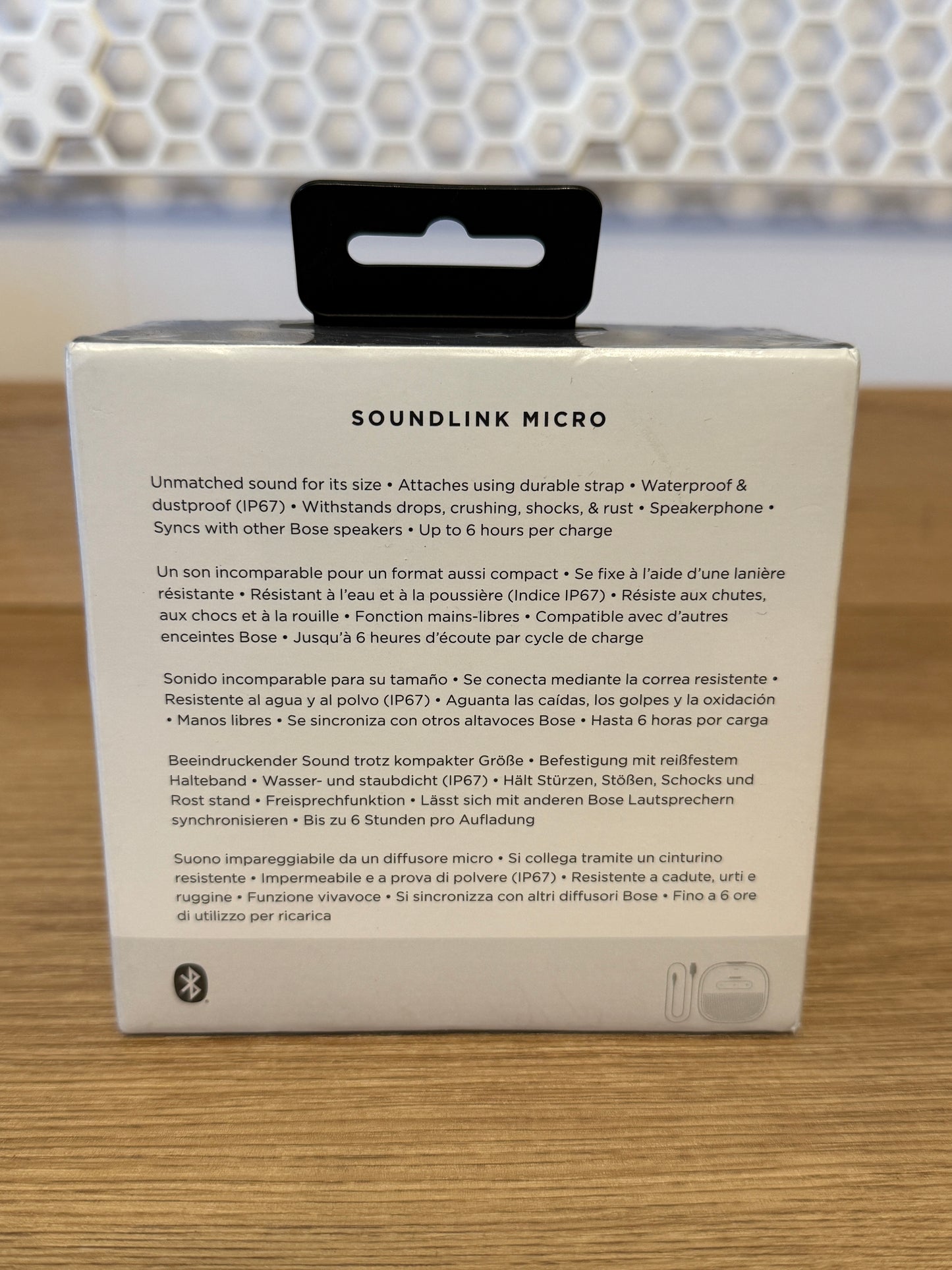 Bose SoundLink Micro Gen 1 Portable Bluetooth Speaker - BRAND NEW! – Waterproof Wireless Speaker with Rich Sound