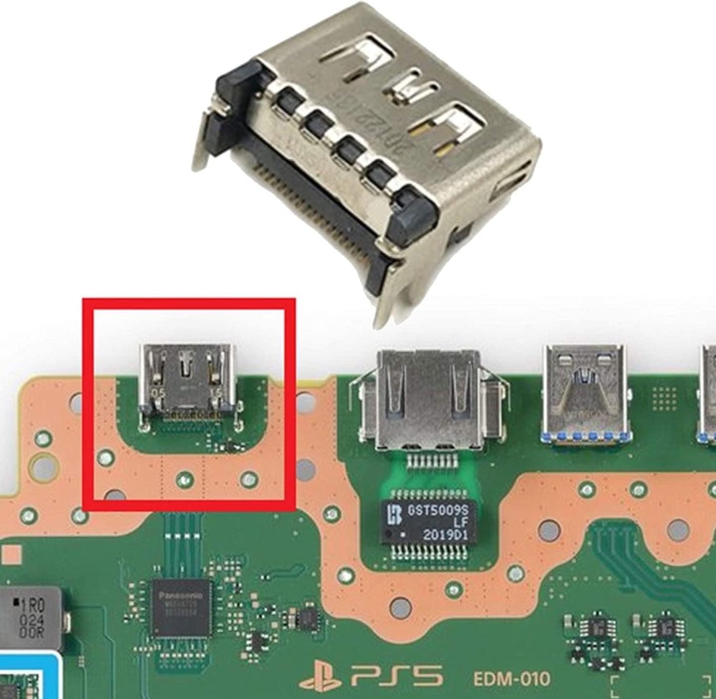 PS5 HDMI Port Replacement Socket – HDMI 2.1 Repair Part Fits All PlayStation 5 Models