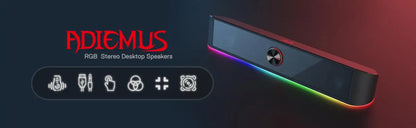 Redragon GS560 Adiemus RGB USB Desktop Soundbar