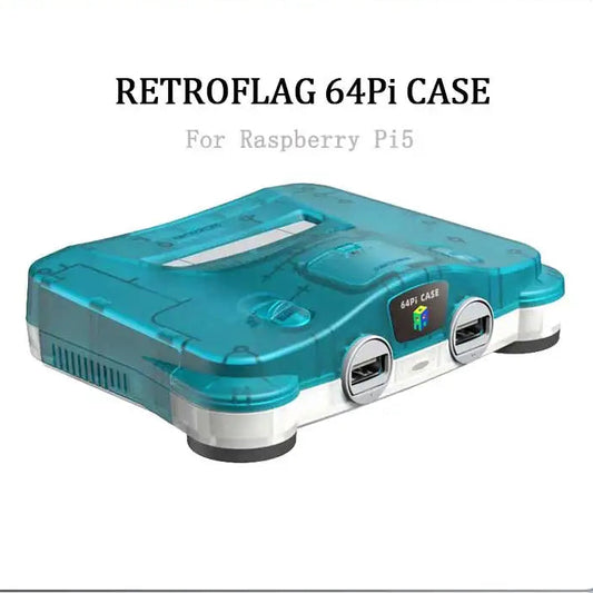 Retroflag N64Pi Case for Raspberry Pi 5 | Safe Shutdown & Dual USB