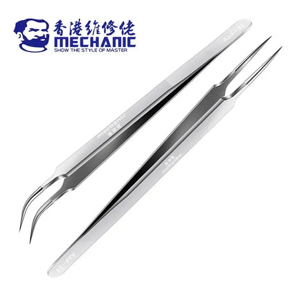 MECHANIC AAA-14 / AAA-15 Precision Tweezers | Ultra-Fine PCB Repair Tool