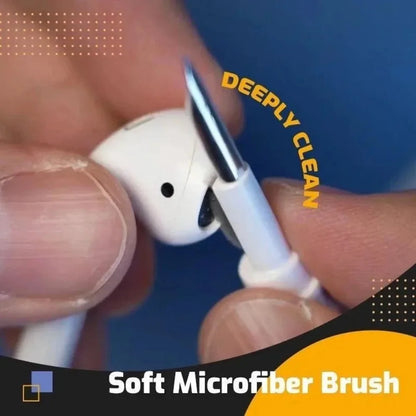 Bluetooth Earbuds Cleaning Tool Kit for AirPods Pro – 3-in-1 Brush Pen Cleaner for Earphones & Charging Case (1–3PCS)