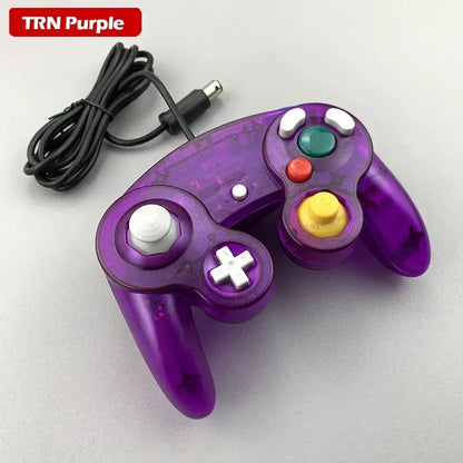 Multi-Color Wired Gamepad for NGC – Retro Classic Controller for GameCube Consoles - TechTastic Treasures