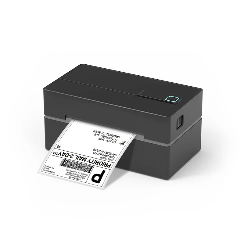 Portable Thermal Label Printer 4x6 – Bluetooth USB Shipping Label Printer 203 DPI No Ink for Small Business
