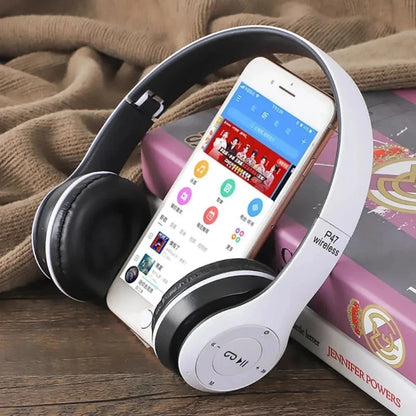 P47 Wireless Bluetooth 5.0 Headphones | Foldable HiFi Bass