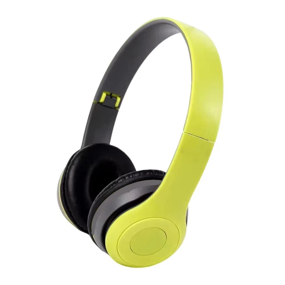 P47 Wireless Bluetooth 5.0 Headphones | Foldable HiFi Bass