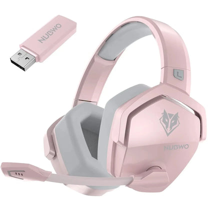 NUBWO G06 Wireless Gaming Headset | 2.4G 7.1 Surround ENC Mic