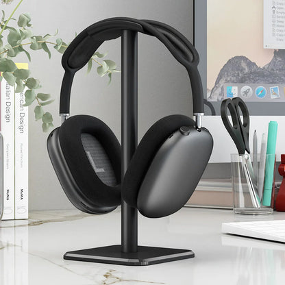 Aluminum Headphone Holder Stand – Desktop Headset Rack Organizer Vertical Display Hanger