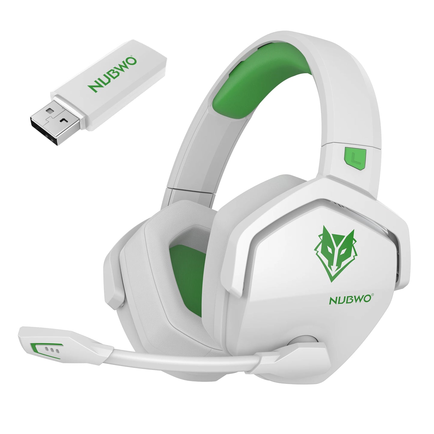 NUBWO G06 Wireless Gaming Headset | 2.4G 7.1 Surround ENC Mic