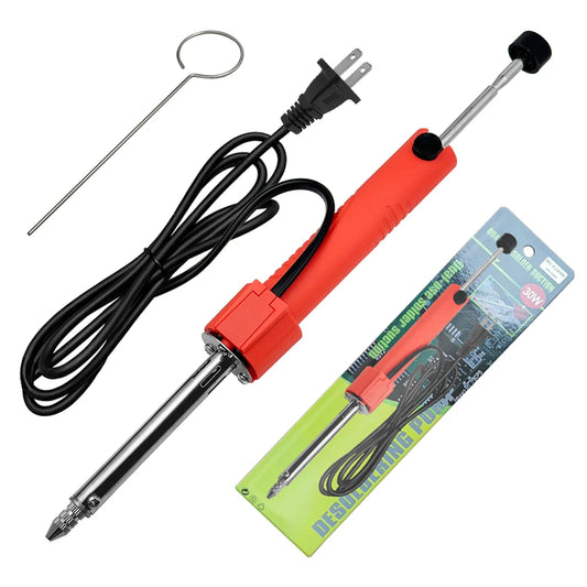 30W Electrothermal Solder Sucker | Desoldering Pump & Iron Tool
