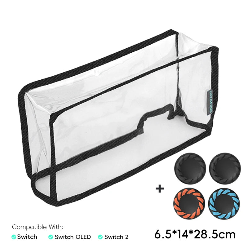 DATA FROG Thumb Grip Caps for Switch 2 | Anti-Slip Silicone Covers