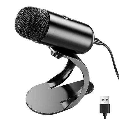 USB Condenser Desktop Microphone – Professional Conference Mic for PC, Gaming, Streaming & Recording