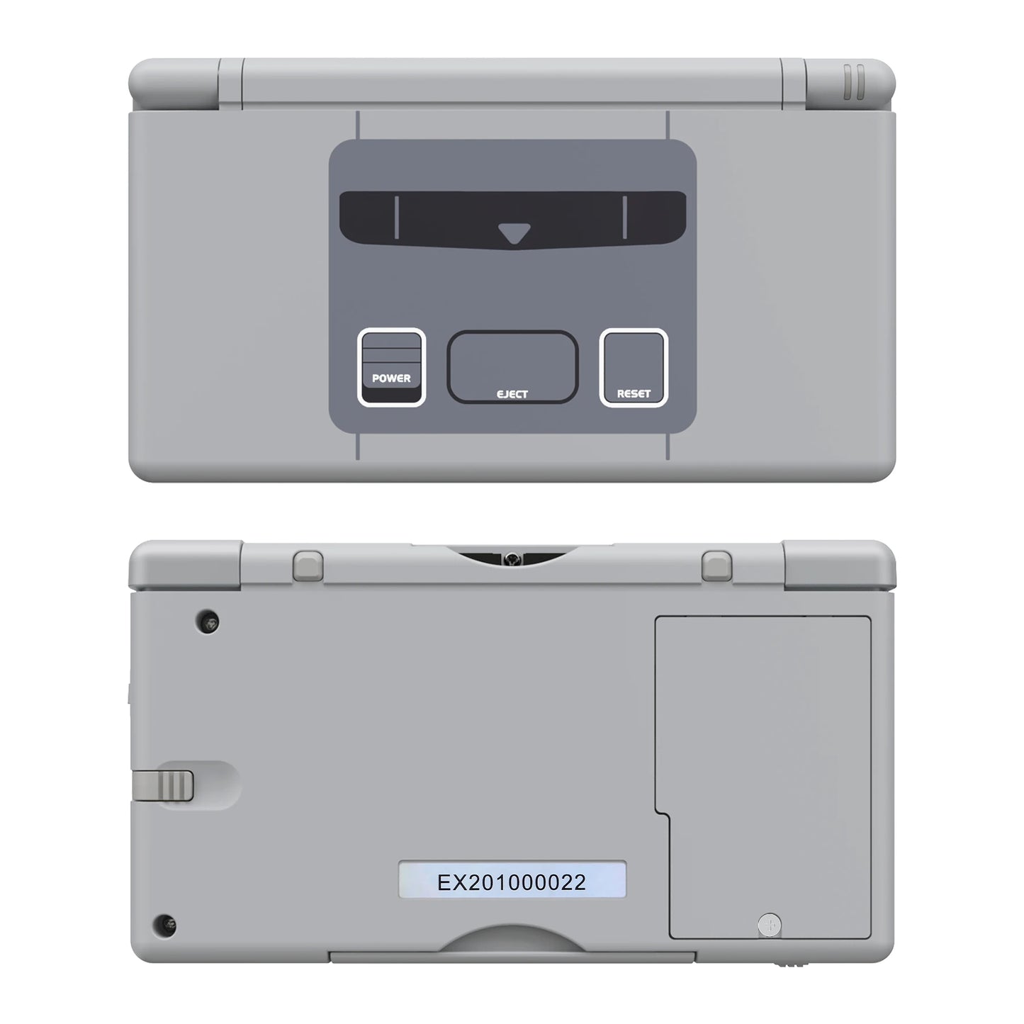 eXtremeRate Nintendo DS Lite Full Housing Shell – Replacement Case Cover with Buttons & Screen Lens for NDSL