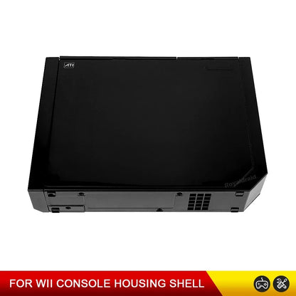 Transparent Replacement Housing Shell for Nintendo Wii – Full Case w/ Buttons