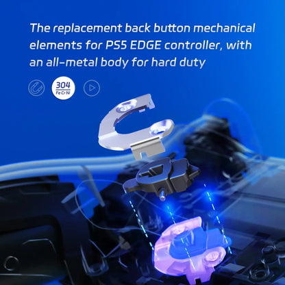 eXtremeRate Back Paddle Replacement Magnetic Module Kit – PS5 Edge Controller Repair Parts (Without Back Paddle) - TechTastic Treasures