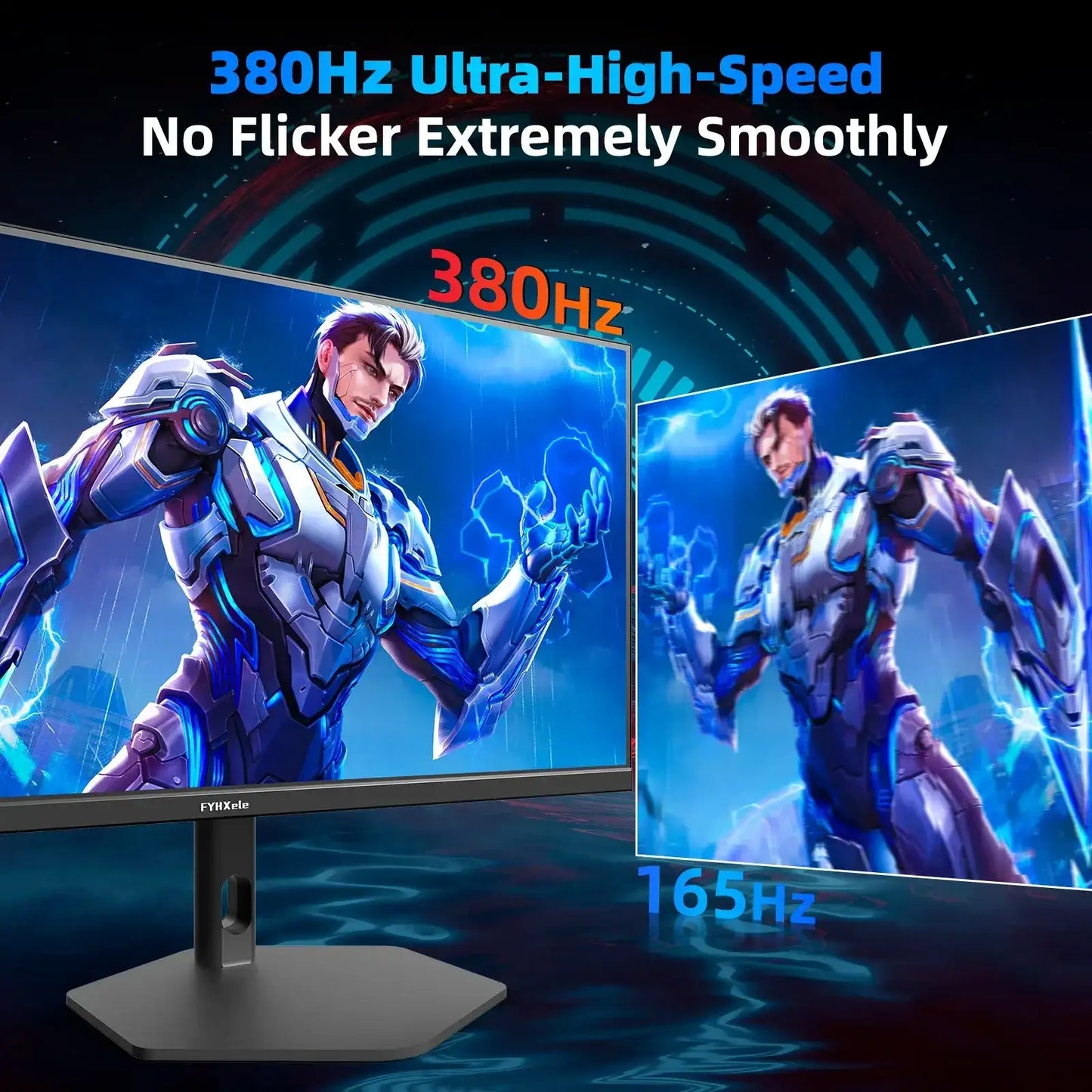 FYHXele 27-Inch 380Hz Gaming Monitor – 1080P IPS, 0.5ms GTG, FreeSync &amp; HDR Support - TechTastic Treasures