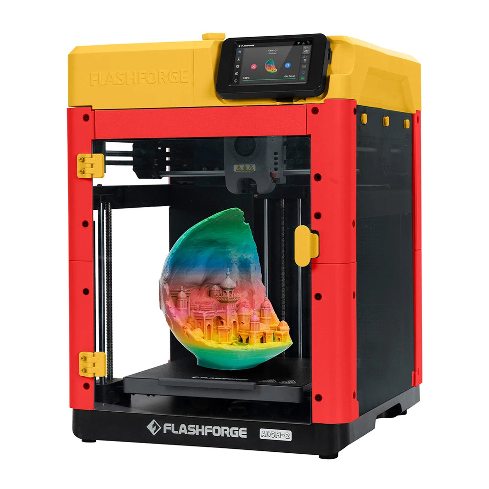 Flashforge Adventurer 5M 3d Printer High SFlashforge Adventurer 5M 3D Printer – High Speed Auto Leveling Direct Drive with PEI Plate & Power Loss Recoverypeed Full-auto Leveling Direct Extruder Flexible PEI Plate Power Loss Recovery