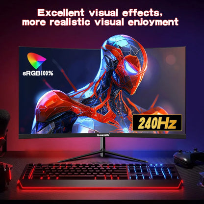 Gawfolk 32” Curved Gaming Monitor – 240Hz Full HD (1800R)