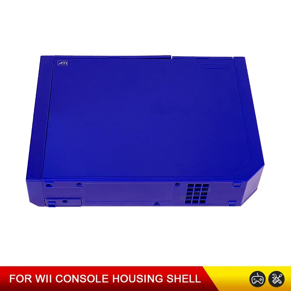 Transparent Replacement Housing Shell for Nintendo Wii – Full Case w/ Buttons